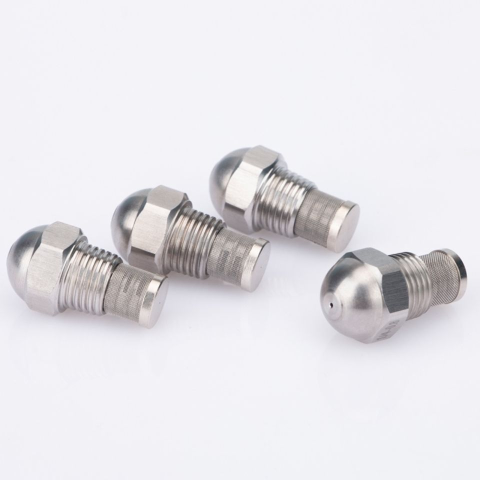 Reel Oil - 9/16'' 1/4'' Oil Nozzle Stainless Steel