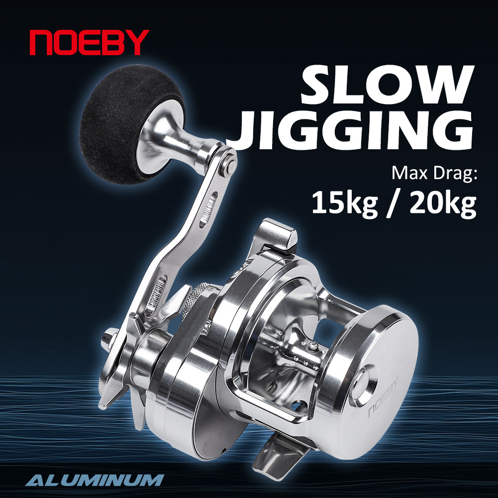 Trolling Reel - NOEBY Slow Pitch Jigging Reel JG1500