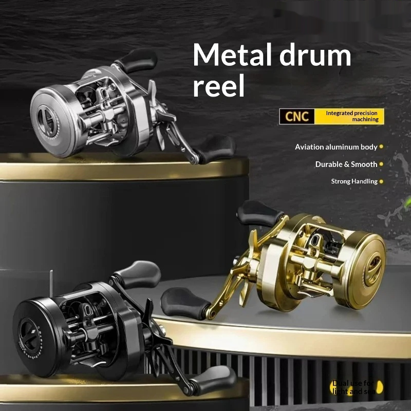 Korkmas S300 Full Metal Drum F - đánh giá và giá Trolling Reel