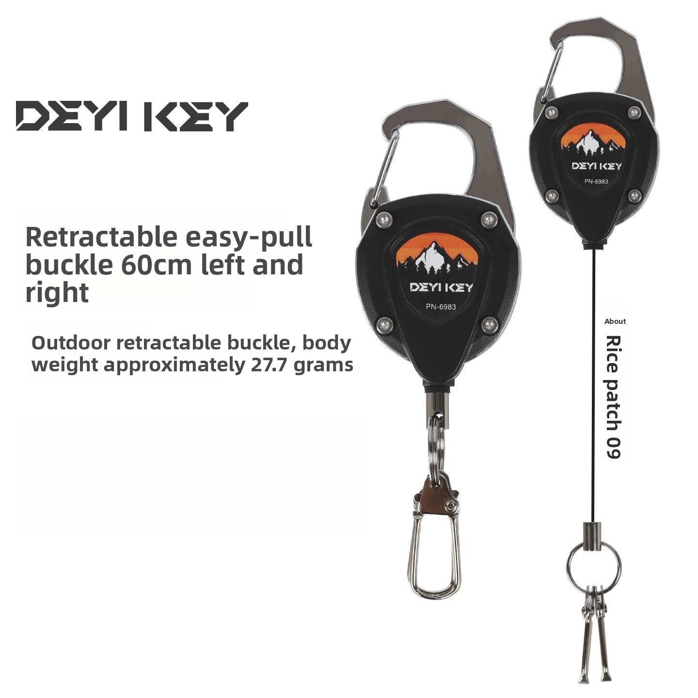 Retractable Keychain Heavy Dut - đánh giá và giá Conventional Reel