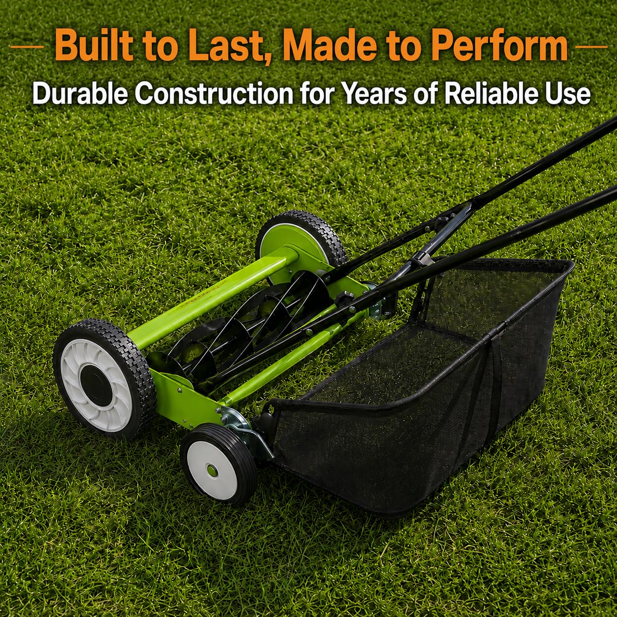 18 Inch Push Reel Lawn Mower,  - đánh giá và giá Conventional Reel