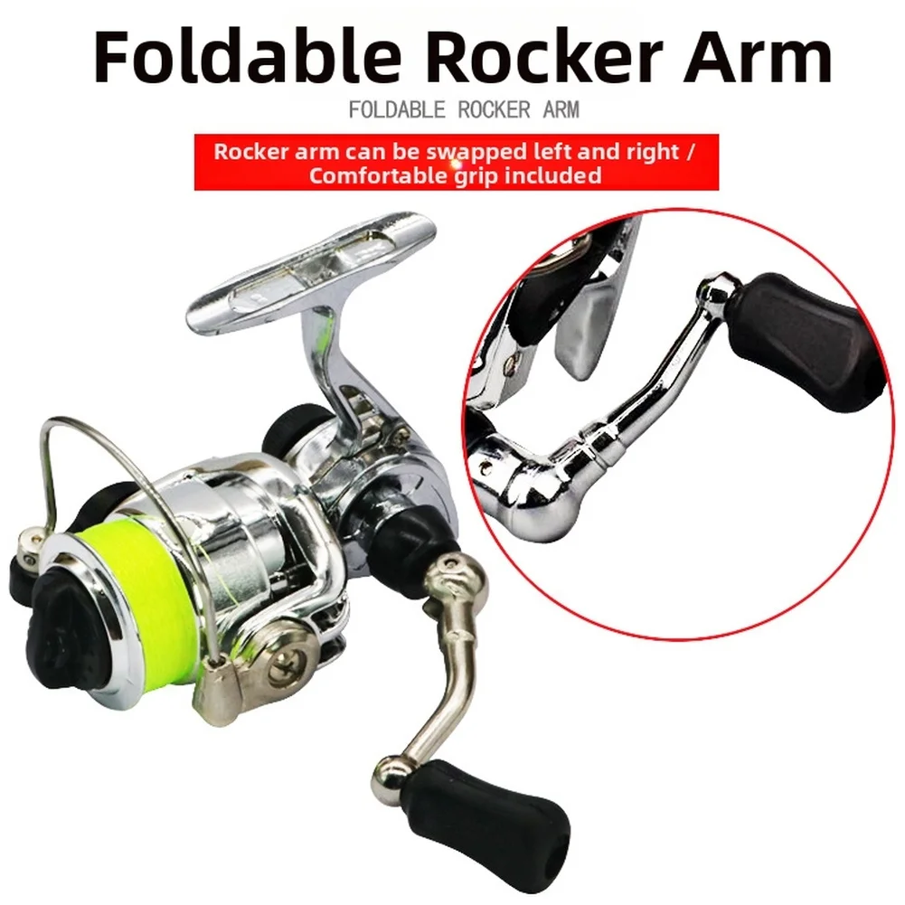 100 Metal Reel 2+1BB 4.3:1 Gea - đánh giá và giá Reel Handle